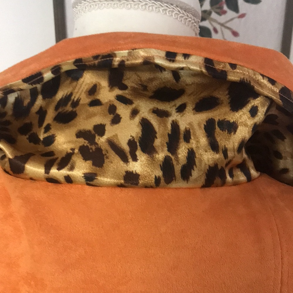 Absolutely amazing spring brushed suede reversible coat - Picture 8 of 12